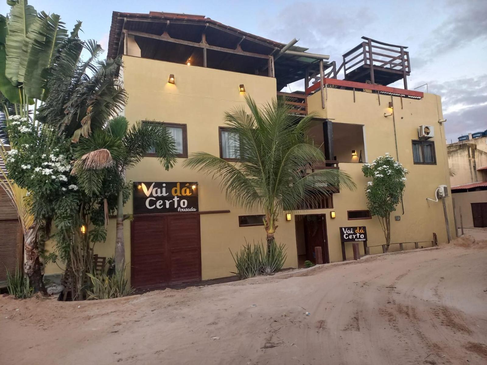Vai Da Certo Hotell Jijoca de Jericoacoara Exteriör bild